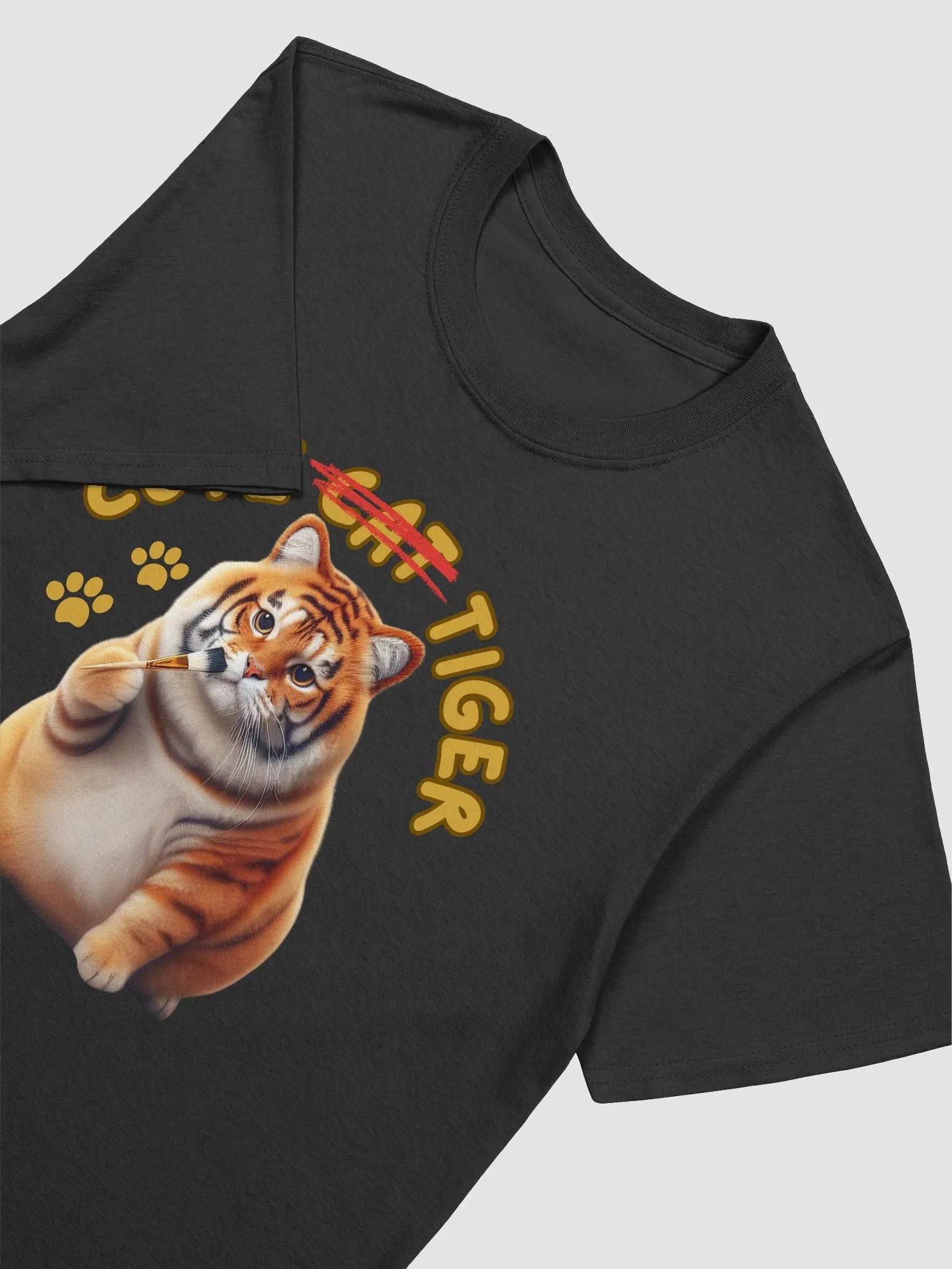 'Cute Not Cat But Tiger' Unisex T-Shirt 🐱🐯😄 product image (10)
