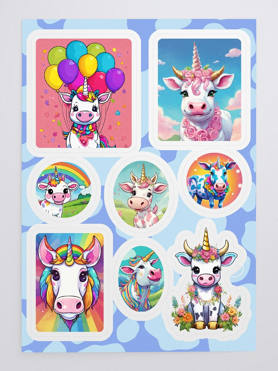 Uni-Cow Sticker Sheet product image (3)