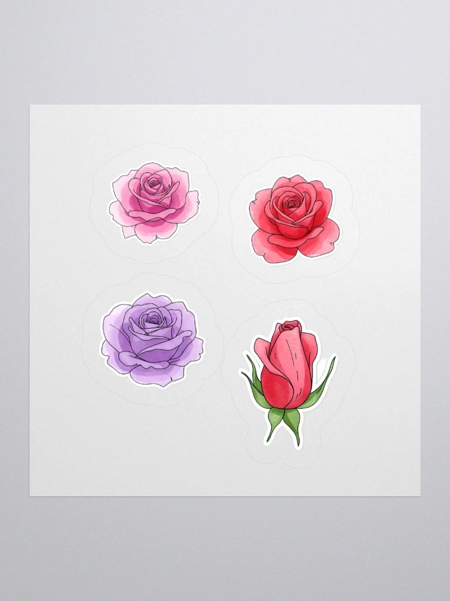 Roses of Elegance Sticker Set product image (2)
