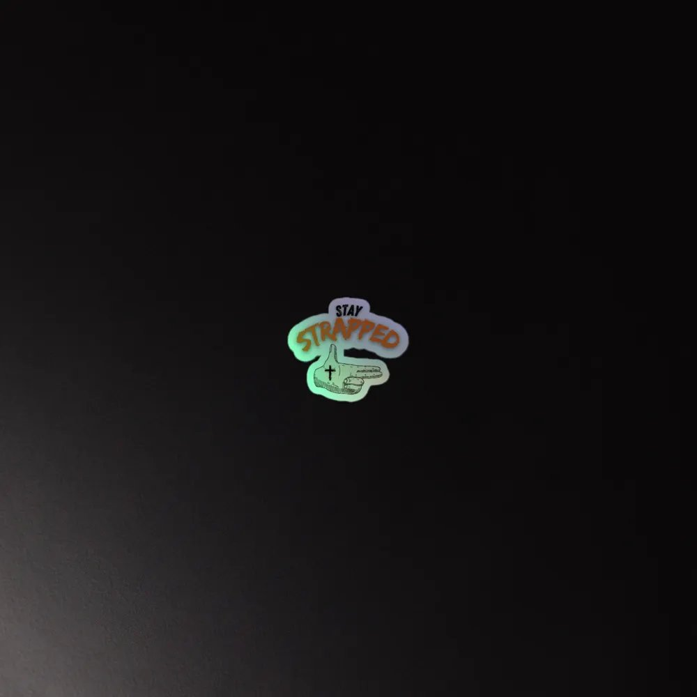 Stay Strapped Sticker product image (4)