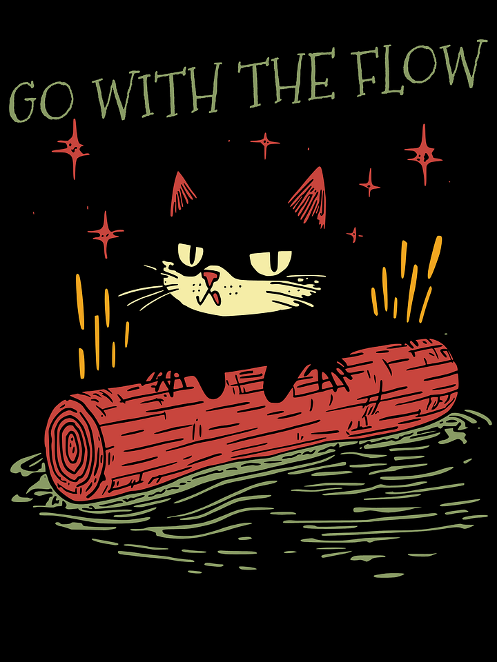 Go With the Flow Unisex T-Shirt product image (1)