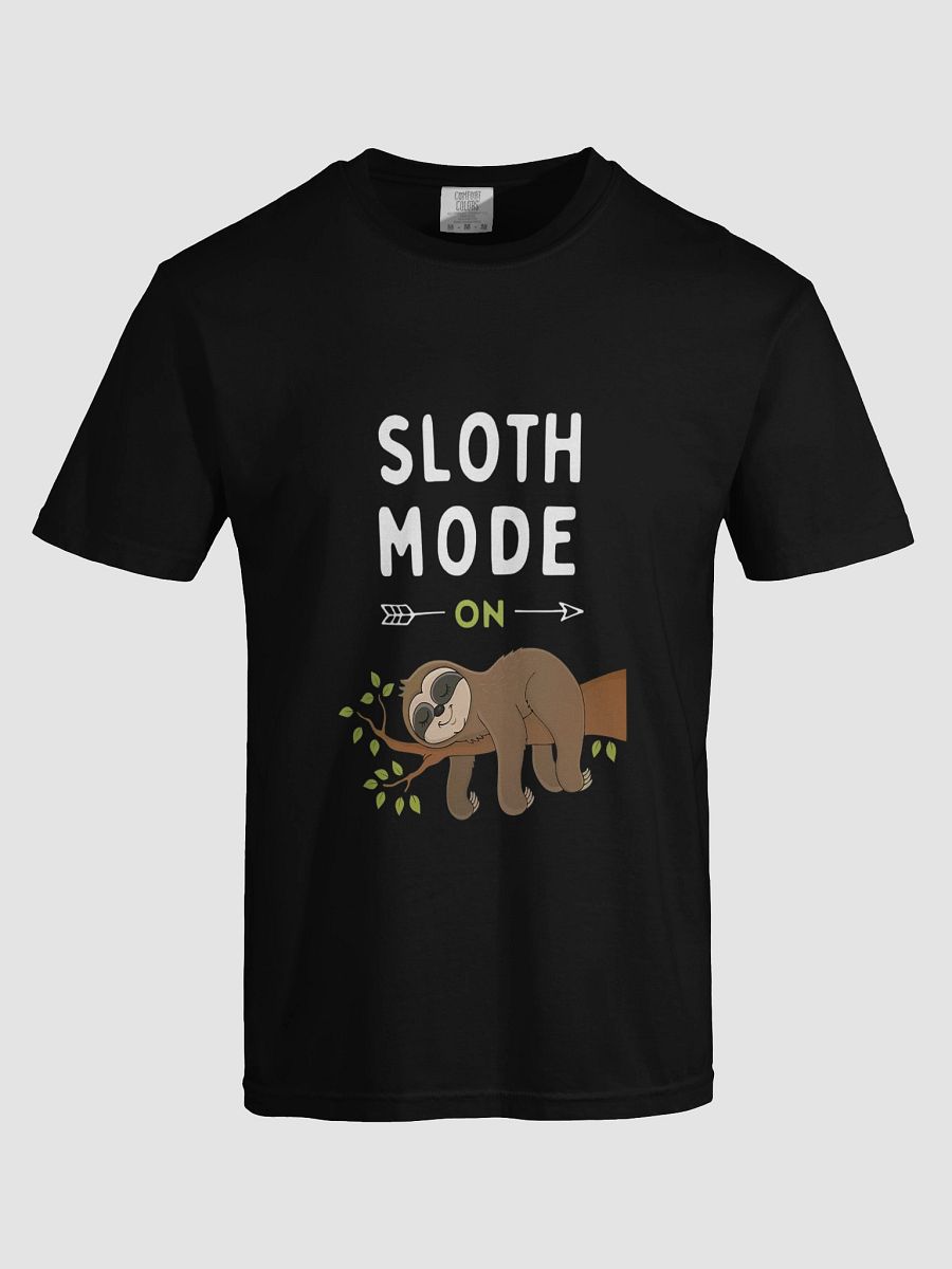 SLOTH MODE ON Comfort Tee product image (5)