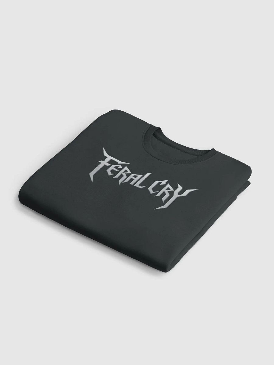 Feral Cry Metallic Logo Unisex Sweatshirt product image (5)