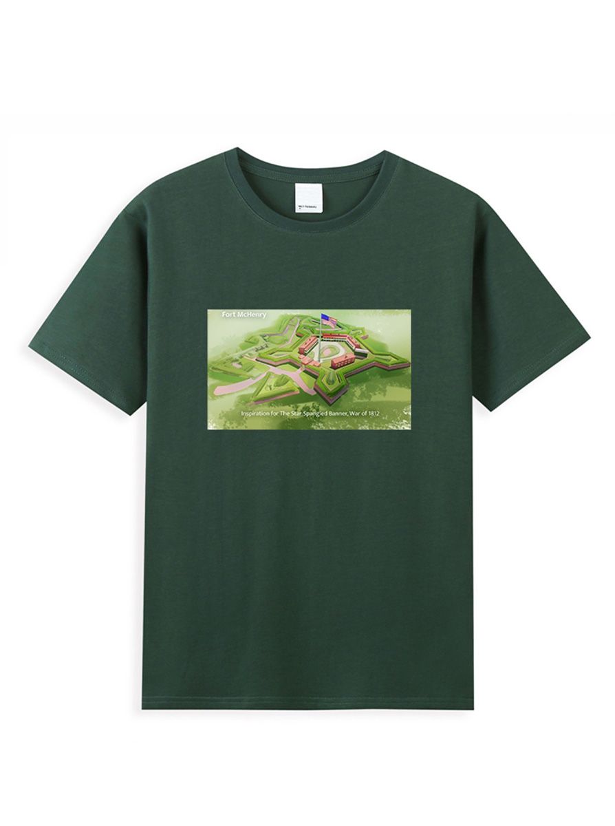 “建國之旅”系列-限量款T恤-深綠(運輸地區僅限美國) product image (1)
