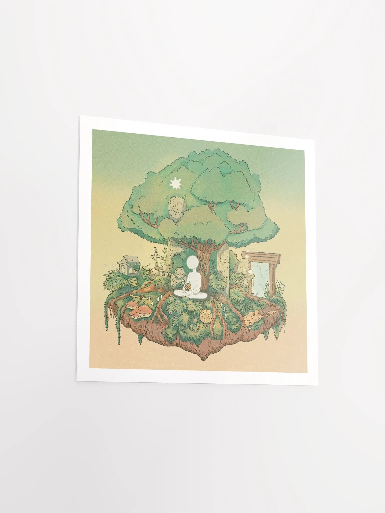 here (not rly) there - art print [front] product image (3)