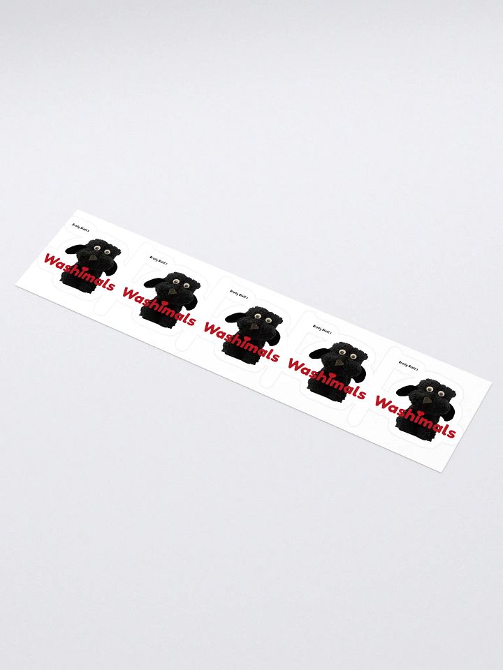 Washimals Kiss Cut Stickers (Set of 5) product image (1)