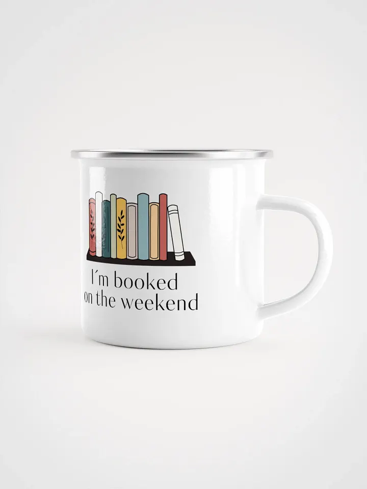 Literary Escape Enamel Mug product image (1)