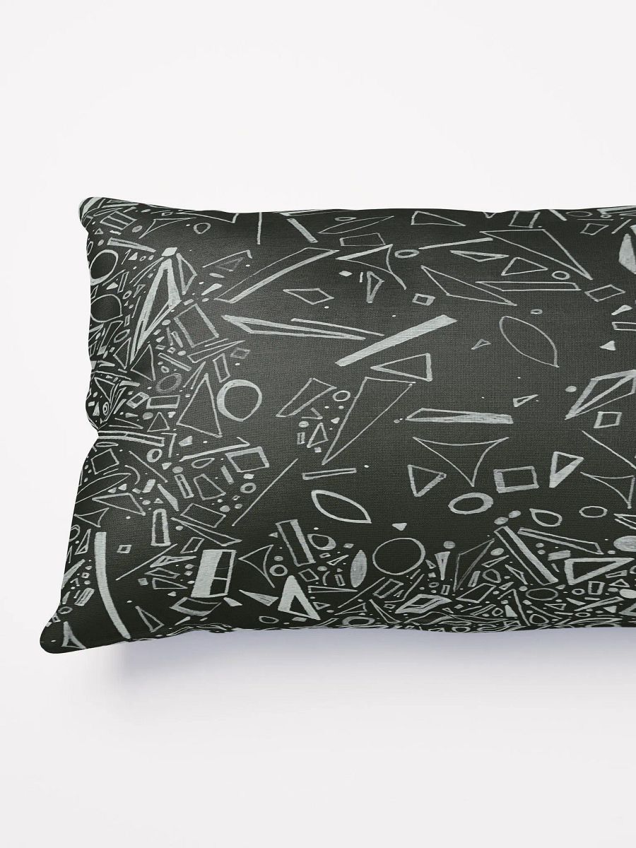 Long Graphic Black-White Pillow product image (3)