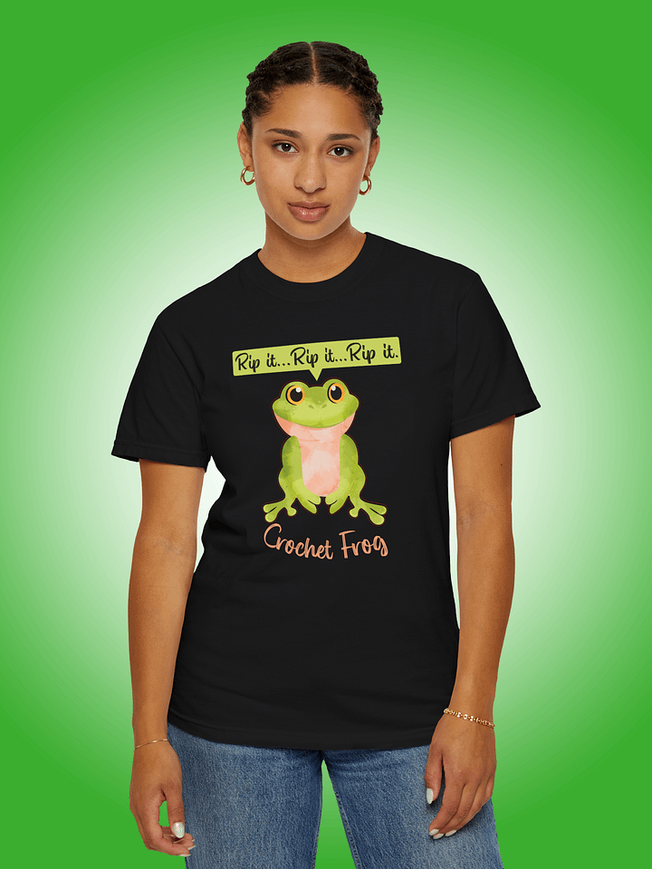 Rip It - Crochet Frog product image (1)