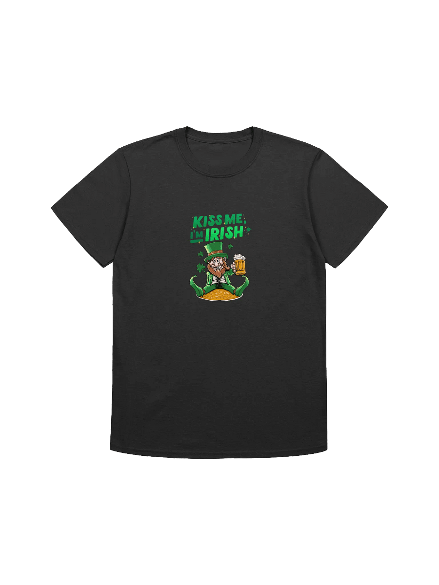 Funny St Patrick's Day Unisex T-Shirt With Irish Leprechan product image (1)