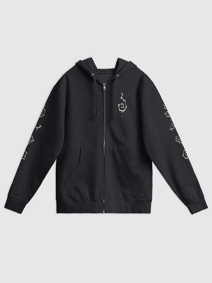 Harrowed Candle Zip-up Hoodie product image (2)