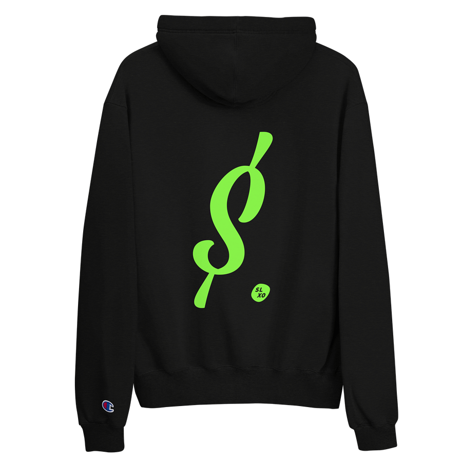 Rich & Sad Champion Hoodie - Black product image (2)