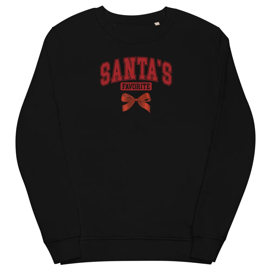 Santa's Favorite Organic Sweatshirt product image (2)