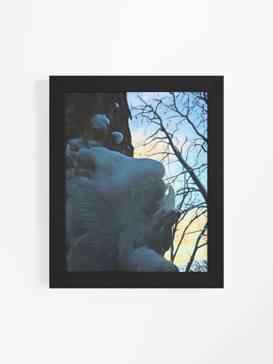 Angel On My Tree Framed Poster product image (133)