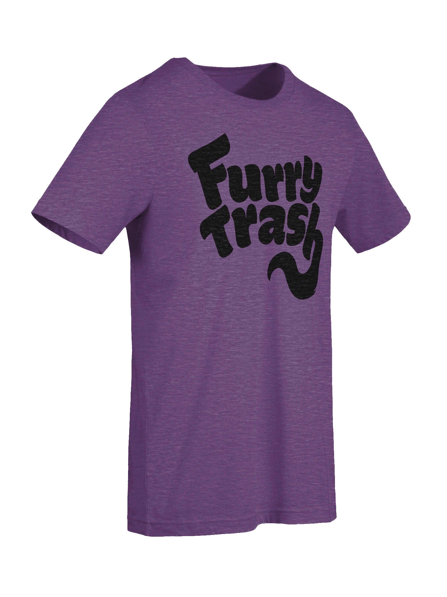 Furry Trash Supersoft Tee - Bubble Logo (Black Print) product image (90)
