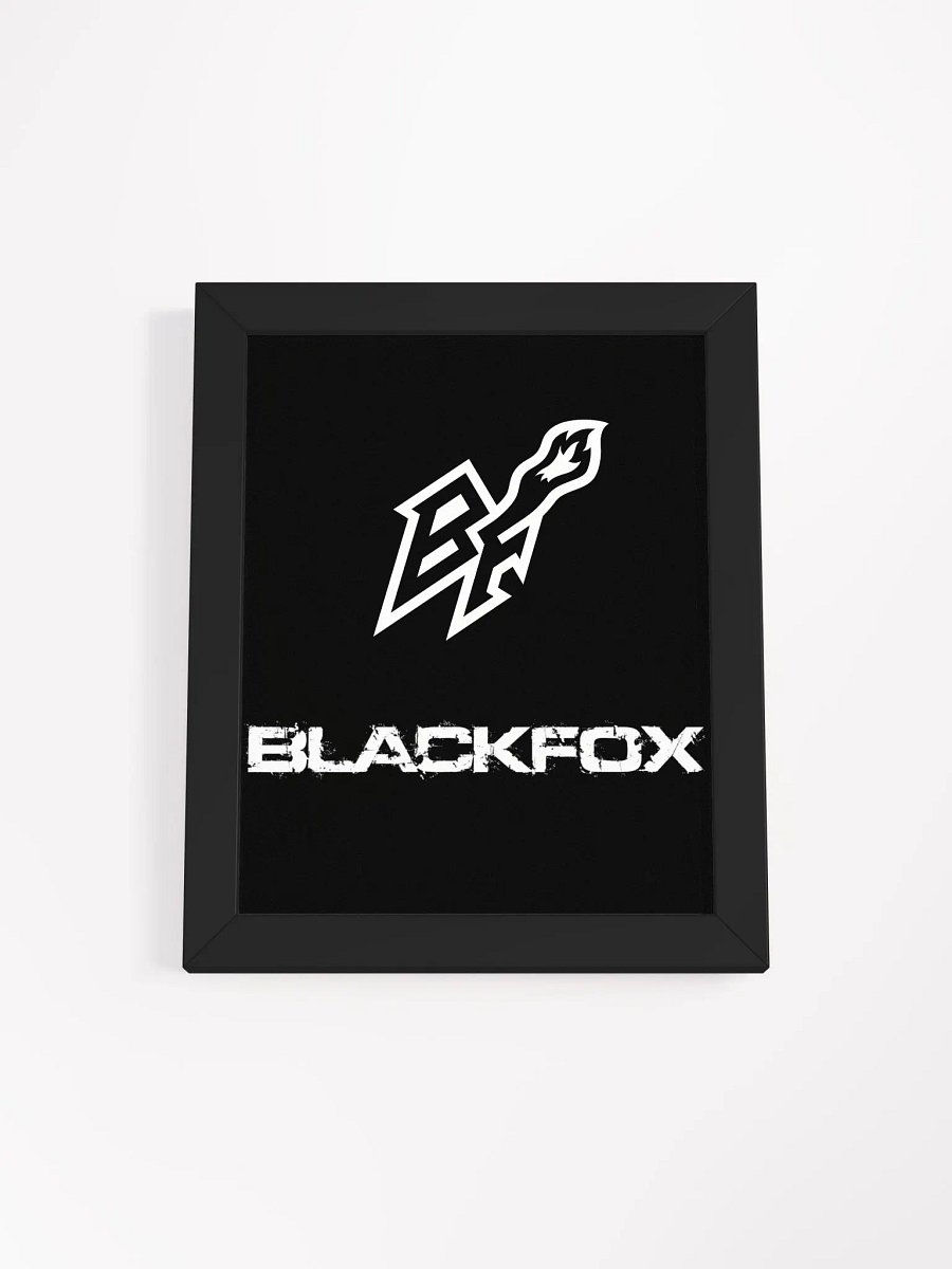 Flame Logo Framed Art Print product image (1)