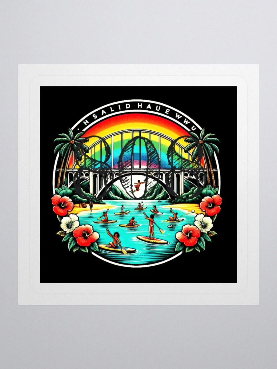 Rainbow Bridge 808 Stickers product image (4)