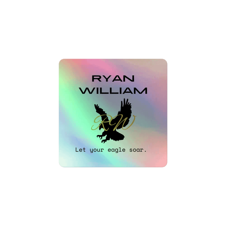 RW LOGO Holographic Sticker product image (1)