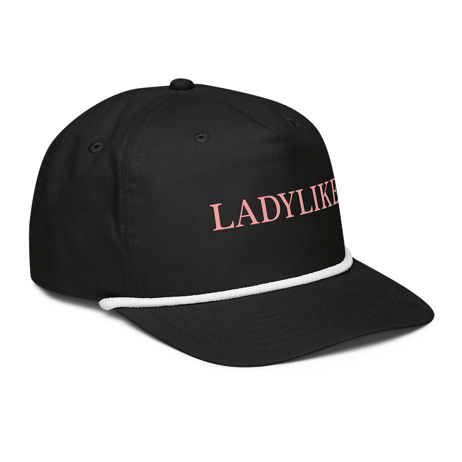 Ladylike Pink Golf Rope Cap product image (4)