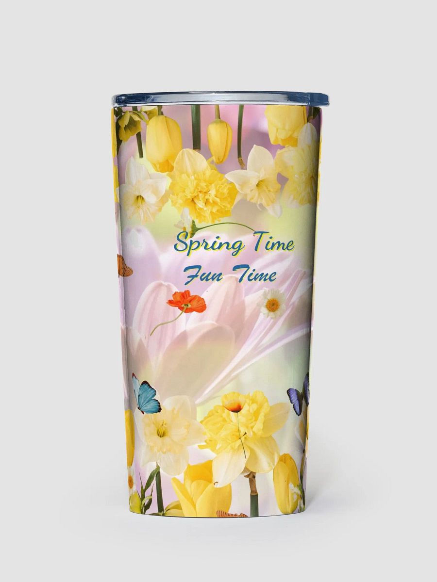 Spring Fling 20oz Stainless Steel Tumbler mothersday gift for moms daughters wife product image (1)