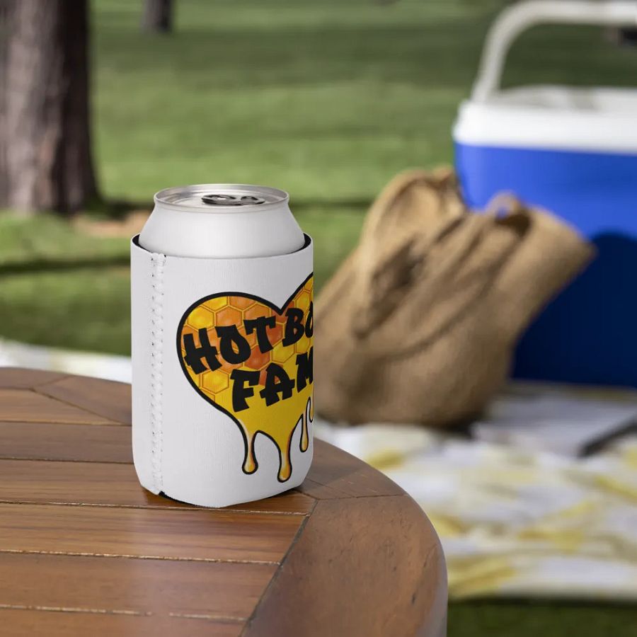 HOT BOX FAM GOLD LOGO COOZIE product image (7)