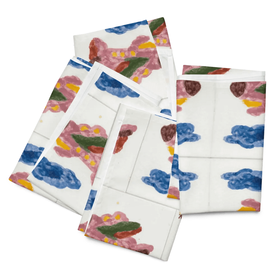 Kid Airplane (Cloth Napkin Set) product image (10)