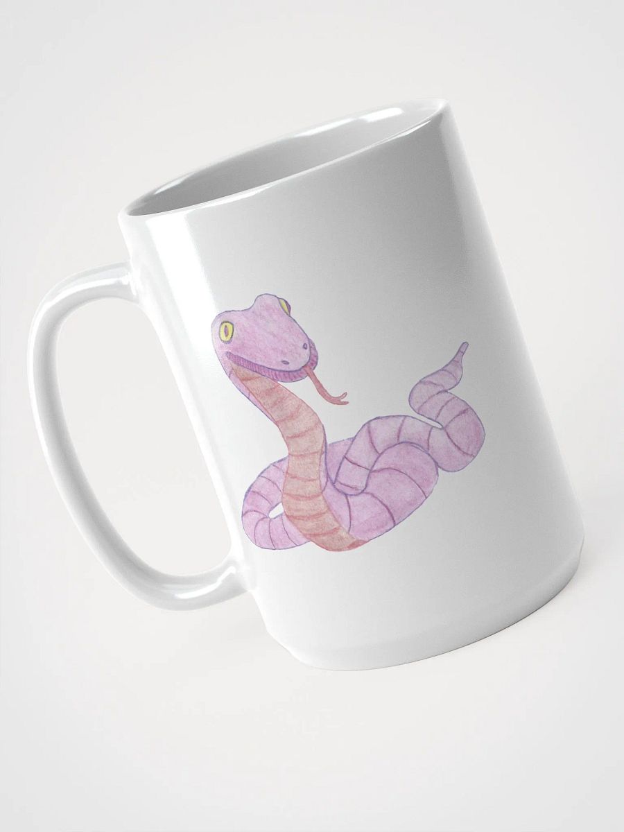 Little Purple Snake, White Glossy Mug product image (2)