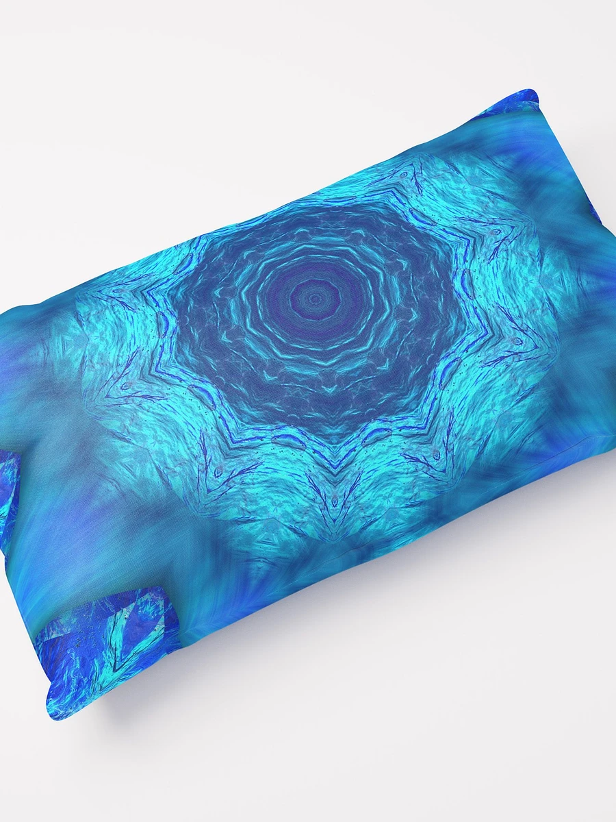 Blue Water Kaleidoscope Throw Pillow product image (12)