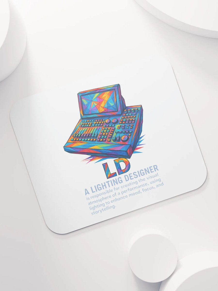 Theatrically Jerry: "LD (Light Designer) Prismatic Series" Mouse Pad product image (7)