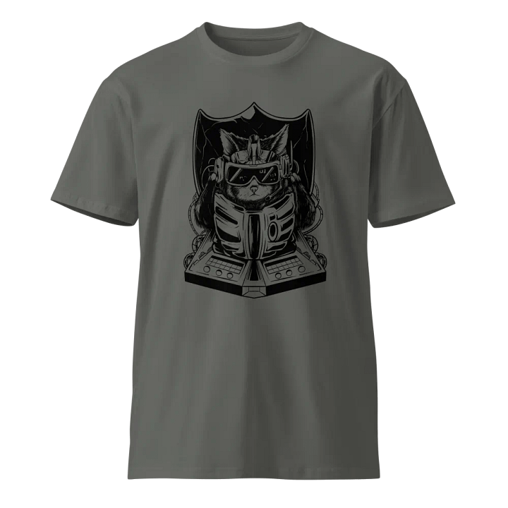 Techno Cat || AS Colour Unisex Premium T-Shirt product image (1)