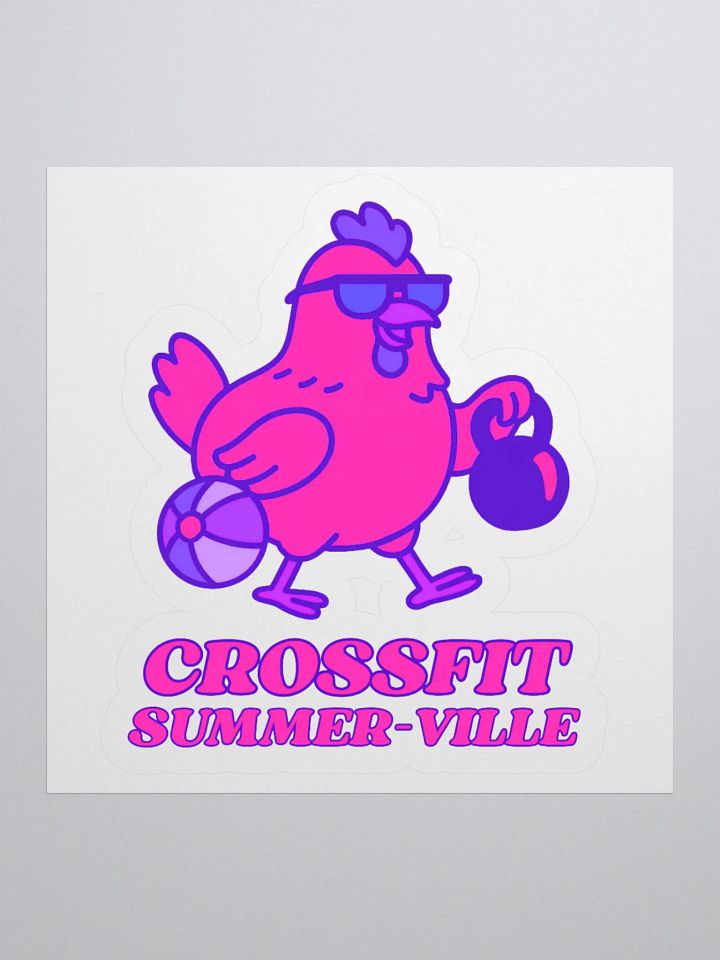 Summer-Ville Neon Sticker product image (2)