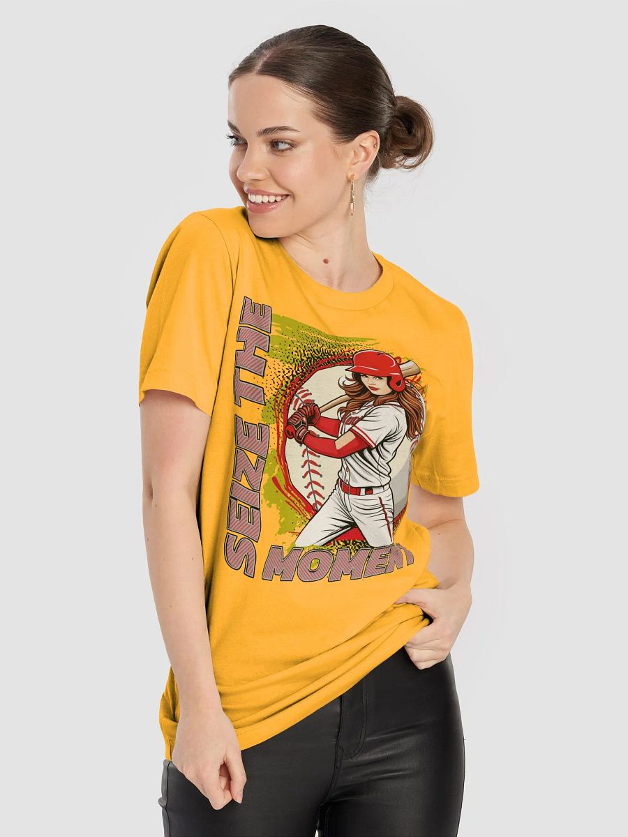 Seize the Moment Baseball Female T-Shirt product image (14)