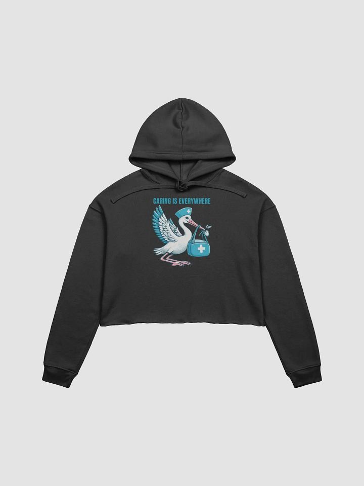 CARING IS EVERYWHERE WOMEN'S Crop Hoodie product image (1)