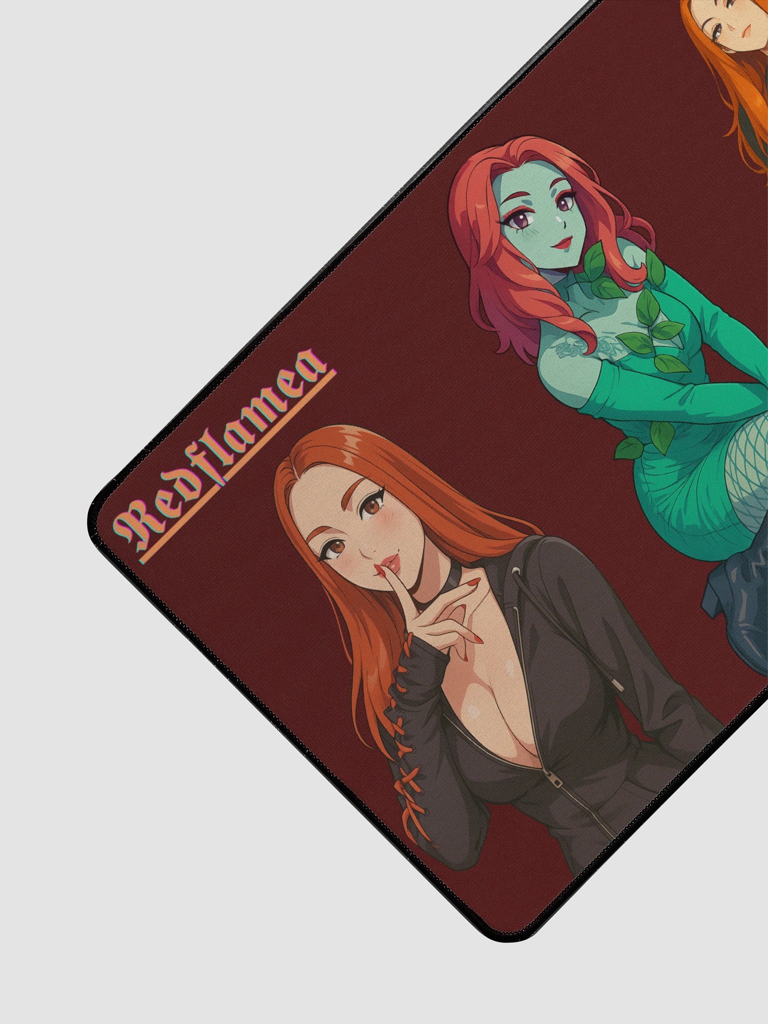 Anime Red big Desk Mat product image (3)