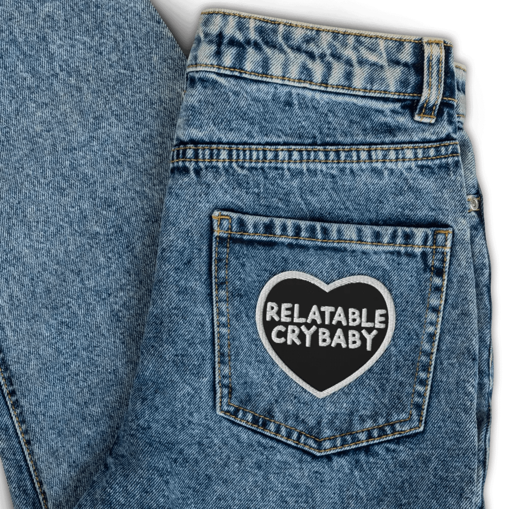 Relatable Crybaby Heart Patch product image (3)