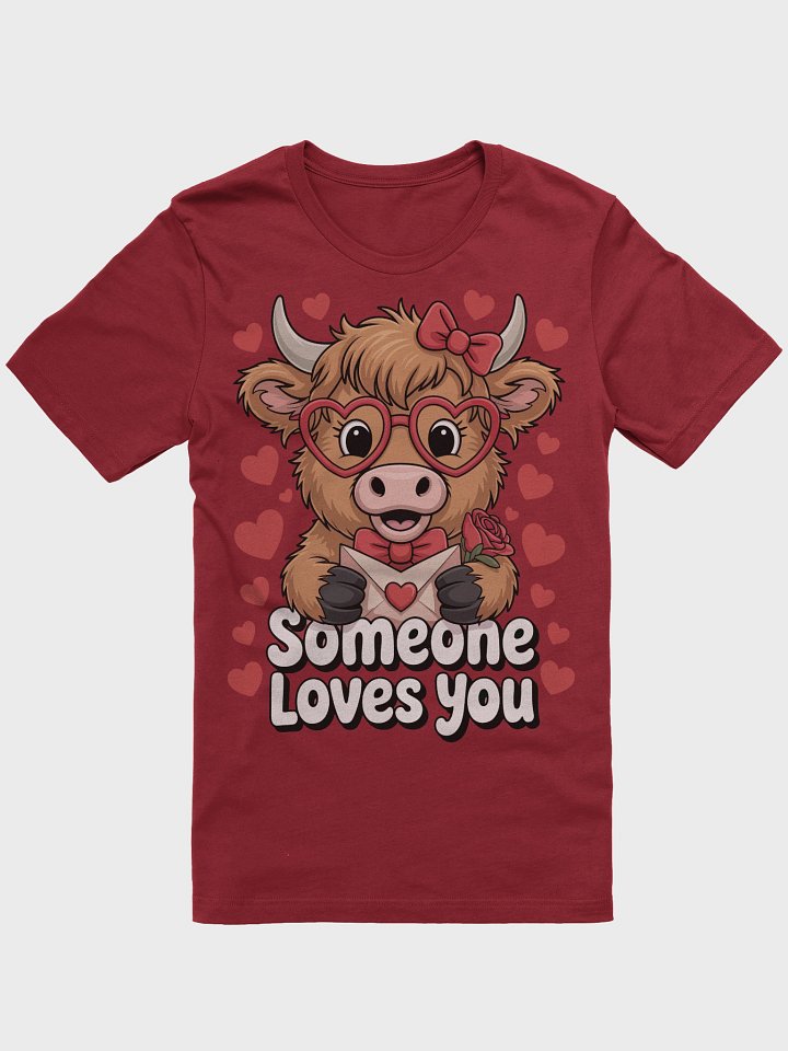 Valentine Cow T-Shirt product image (1)