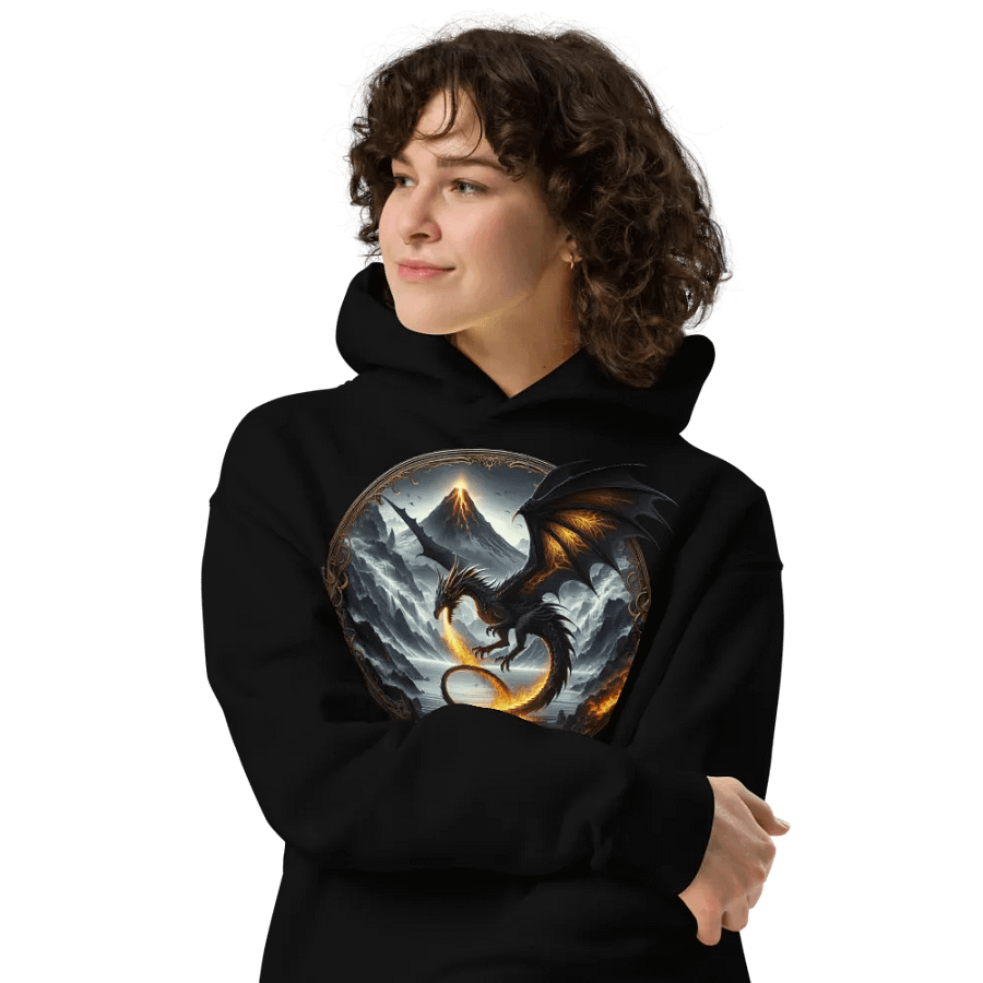 Majestic Dragon's Fury Hoodie product image (4)