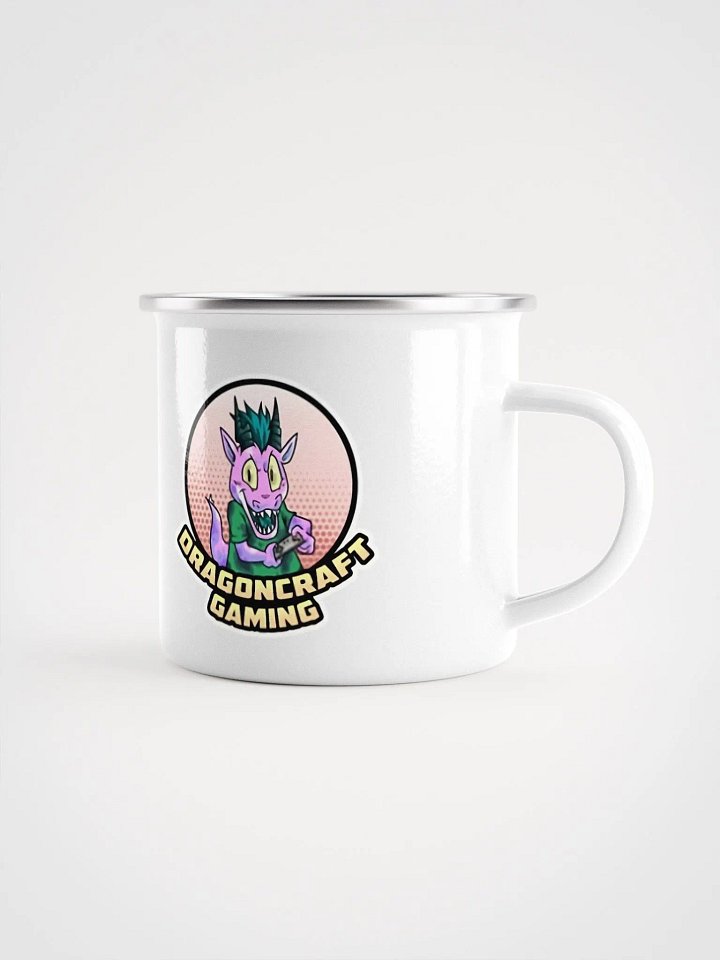 Dragoncraft Gaming Enamel Mug product image (1)