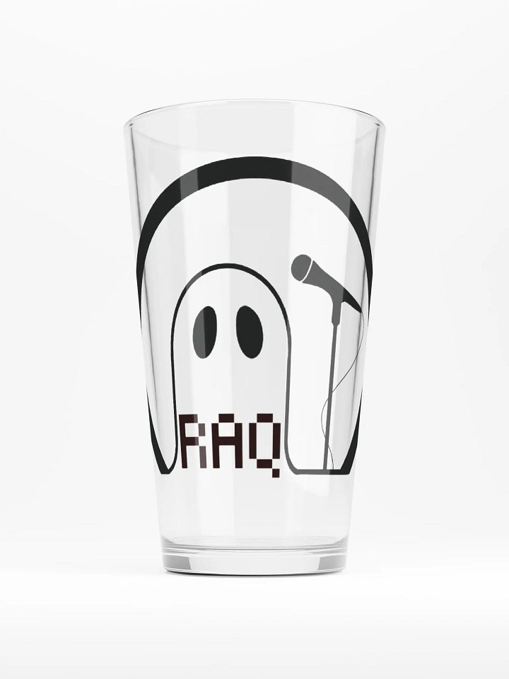 Raq Logo Pint Glass product image (1)