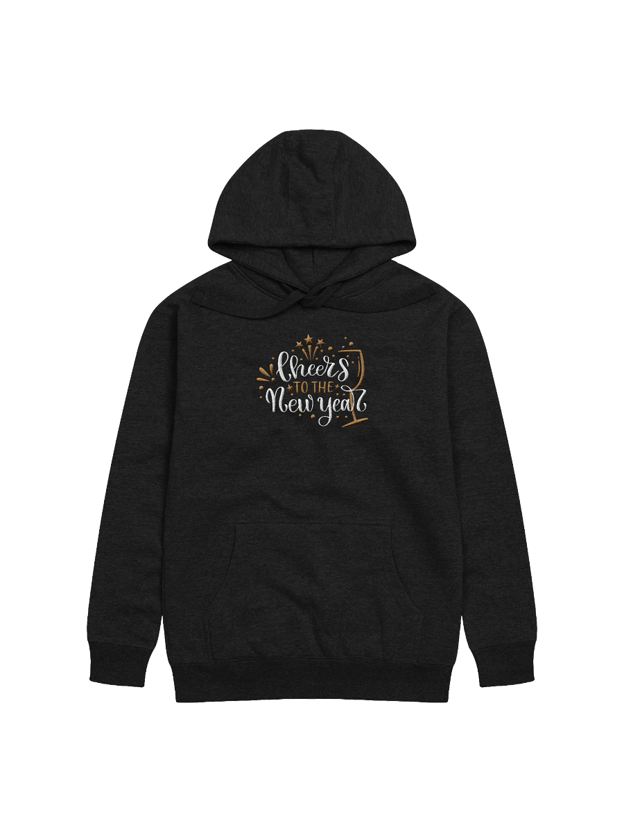 New Year Cheers Embroidered Unisex Premium Hoodie product image (1)