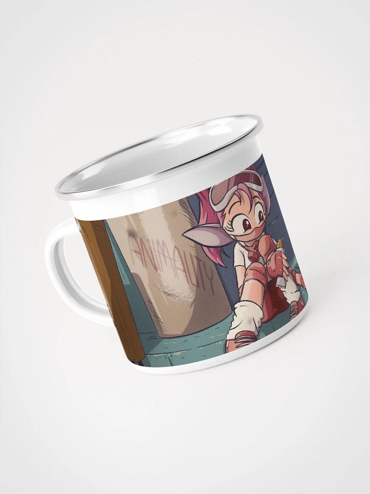 Here for You | Enamel Mug product image (2)