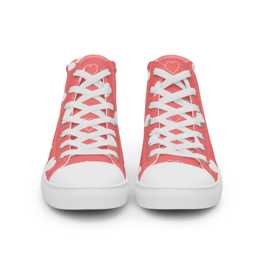 Orm Kornnaphat Valentine High Top Shoes (Pale Red) product image (18)