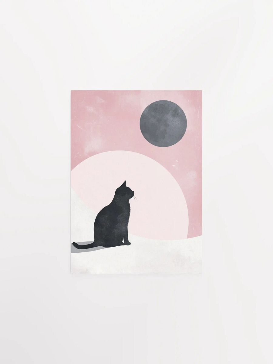 Dreamy Cat Gaze Poster product image (1)