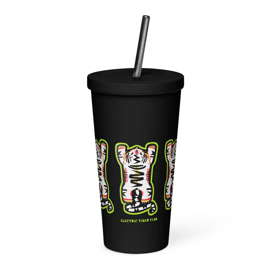 White Electric Tiger - Insulated Tumbler product image (1)