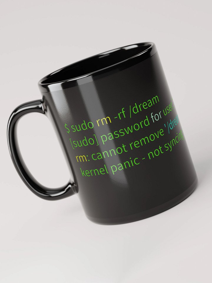 Kernel Panic Mug – /dream not found product image (1)