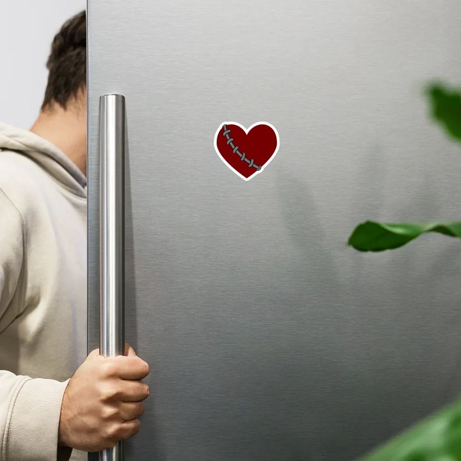 Stitched Heart Magnet product image (8)