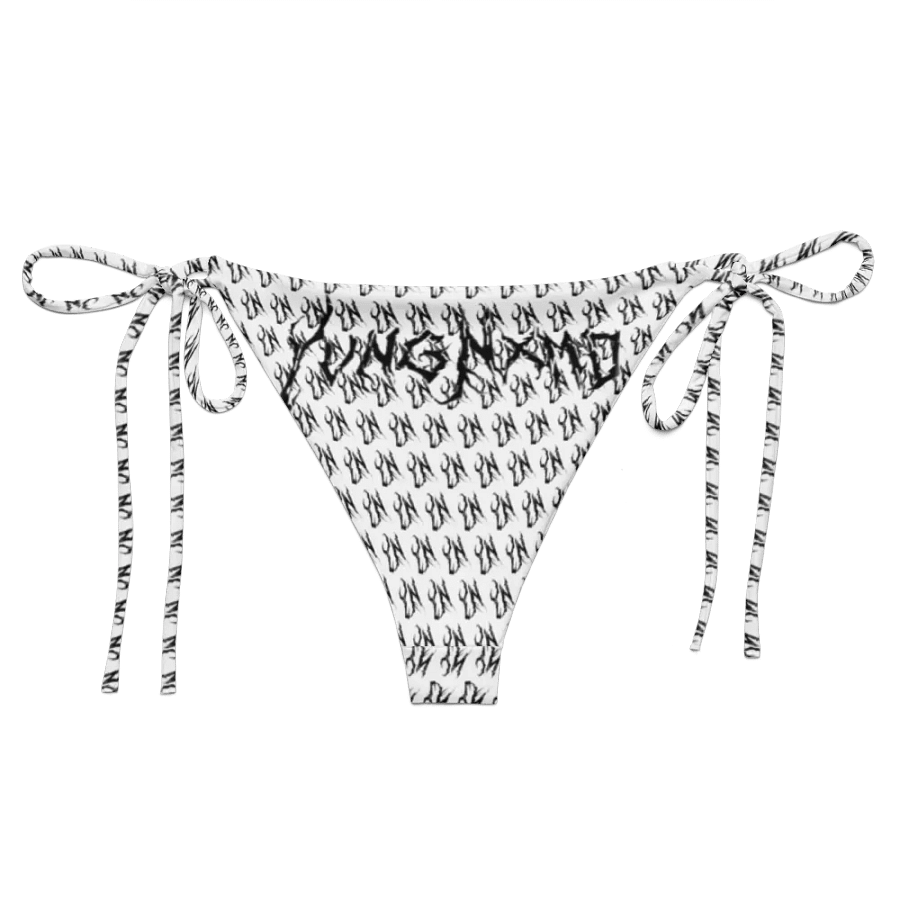 YN Checker Print Bikini Bottom product image (2)