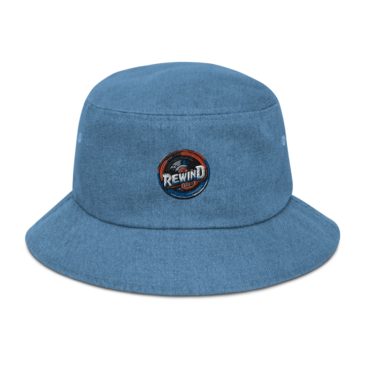 REWIND RADIO Retro Denim Bucket Hat product image (2)