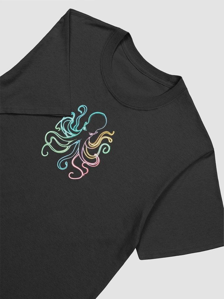 Neon Octopus Illumination T-Shirt product image (2)