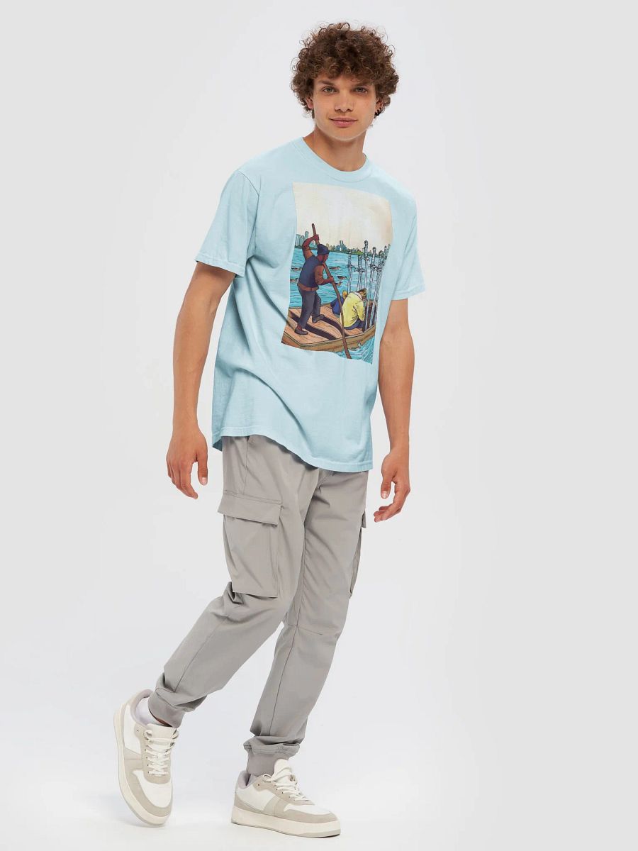 6 of Swords Tarot T-shirt product image (44)